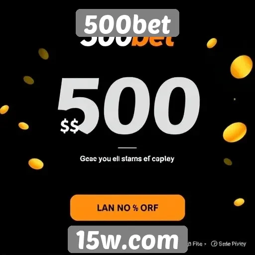 Promoções e bônus atraentes na 500bet